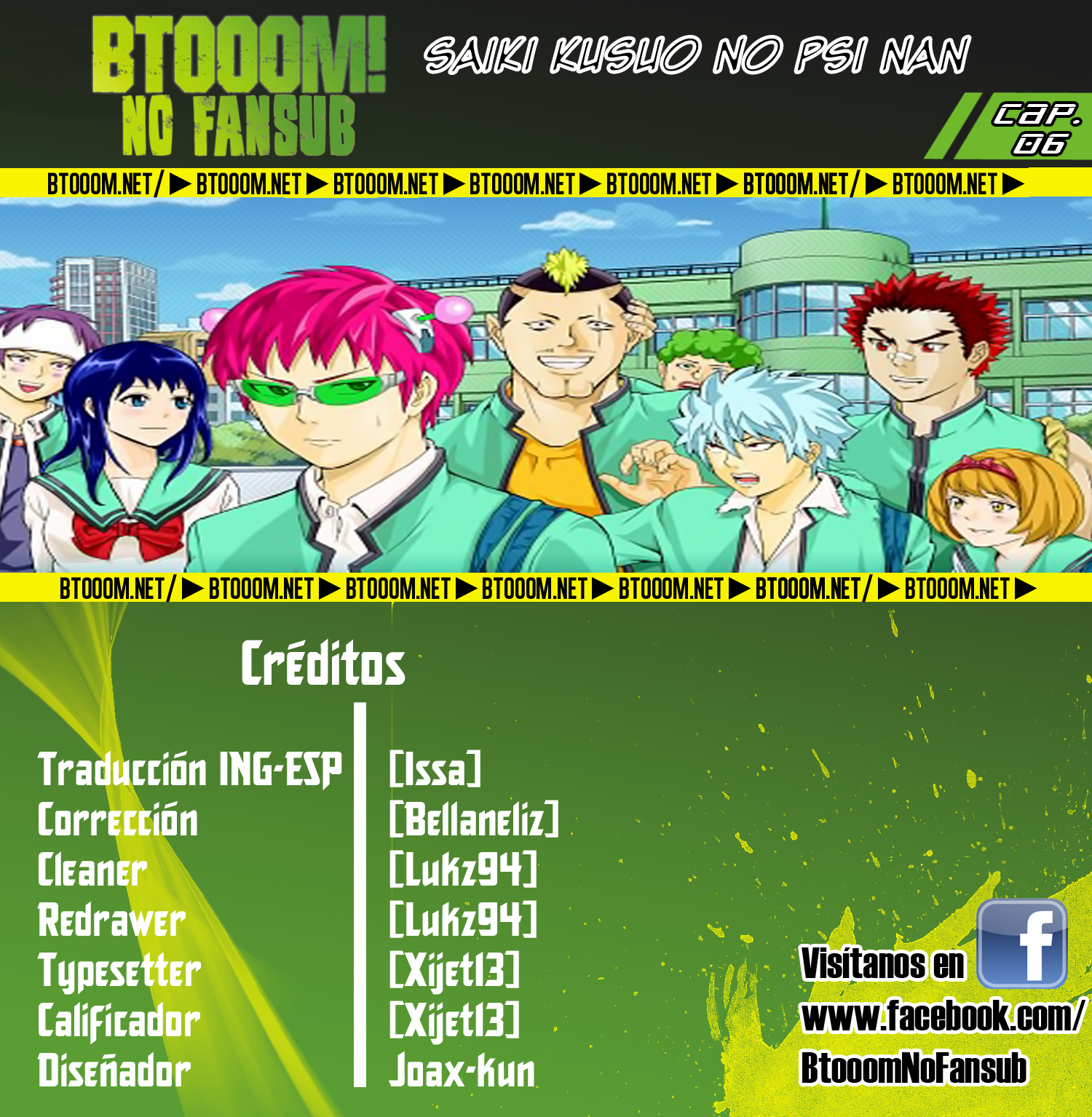 Saiki Kusuo no PSI Nan-Chapter 6